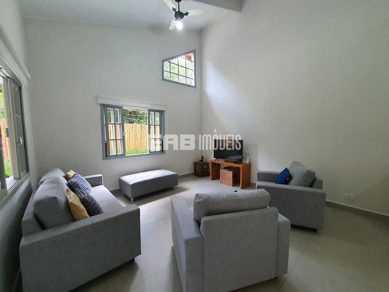 Casa para 10 pessoas na praia de Itamambuca