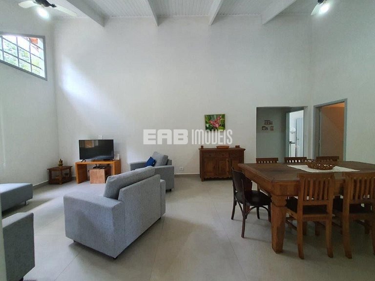 Casa para 10 pessoas na praia de Itamambuca