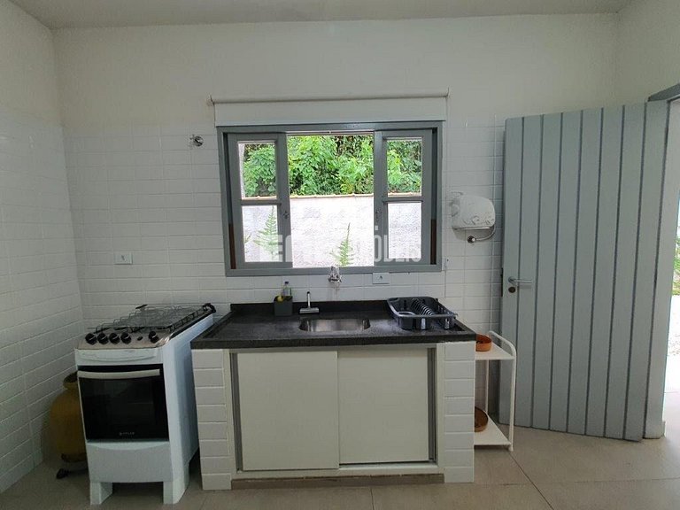 Casa para 10 pessoas na praia de Itamambuca