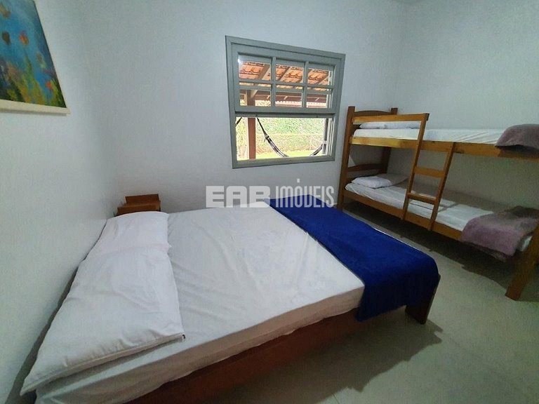 Casa para 10 pessoas na praia de Itamambuca