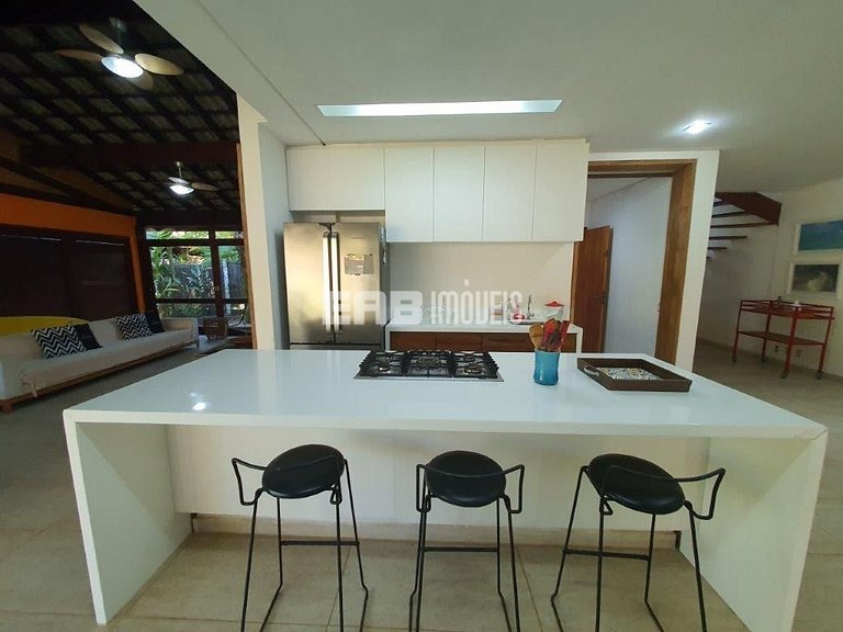 Segunda casa a partir da praia, para temporada em Itamambuca