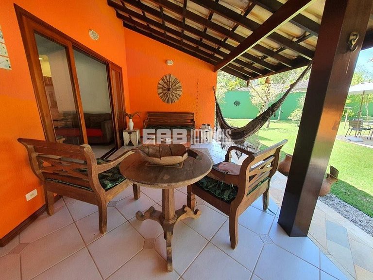 Casa com piscina, para 8 pessoas