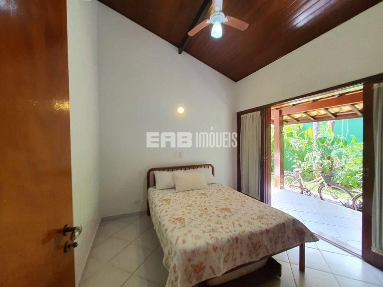 Casa com piscina, para 8 pessoas