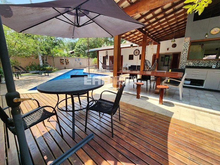 Casa para 12 pessoas em Itamambuca