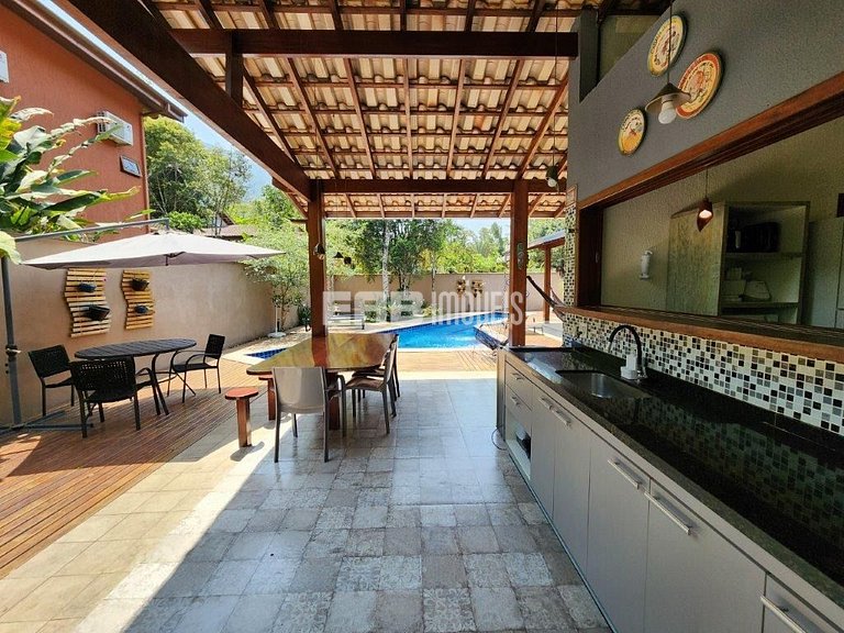 Casa para 12 pessoas em Itamambuca