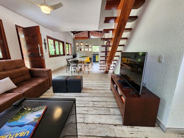 Casa para 12 pessoas em Itamambuca