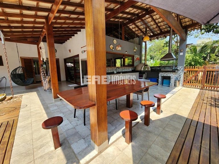 Casa para 12 pessoas em Itamambuca