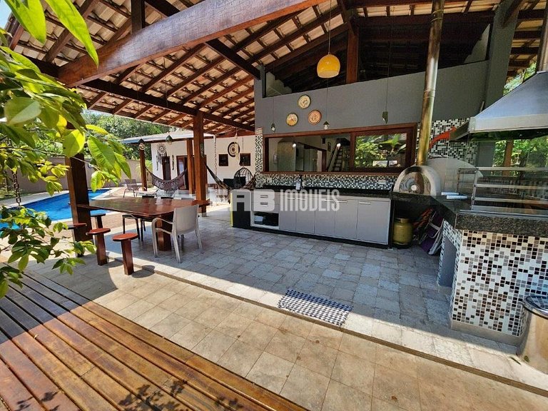 Casa para 12 pessoas em Itamambuca