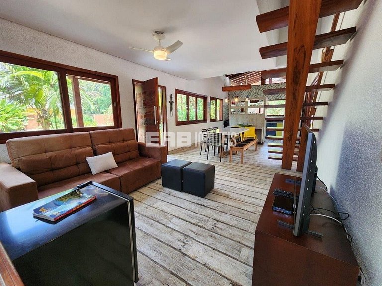 Casa para 12 pessoas em Itamambuca