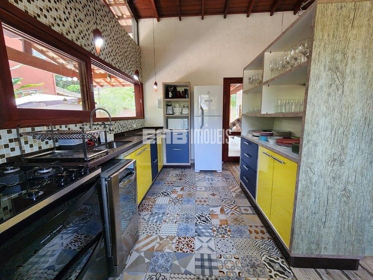 Casa para 12 pessoas em Itamambuca