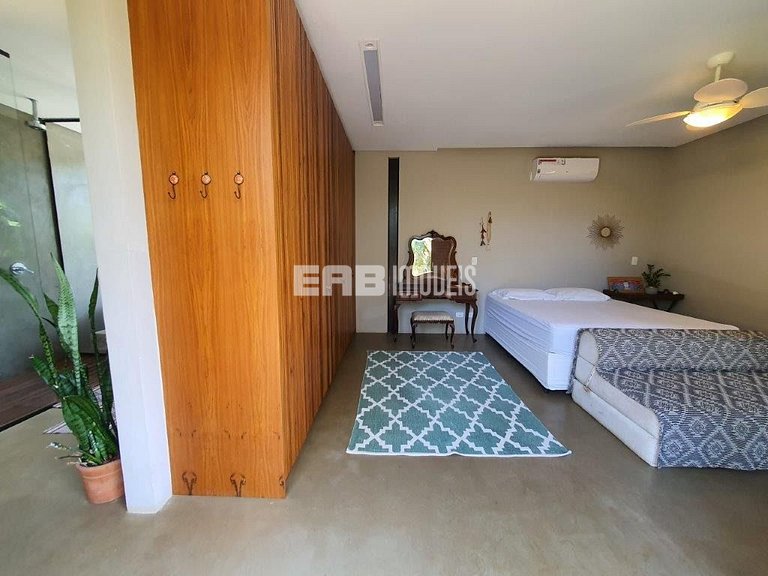 Casa sustentável a 70m da praia de Itamambuca