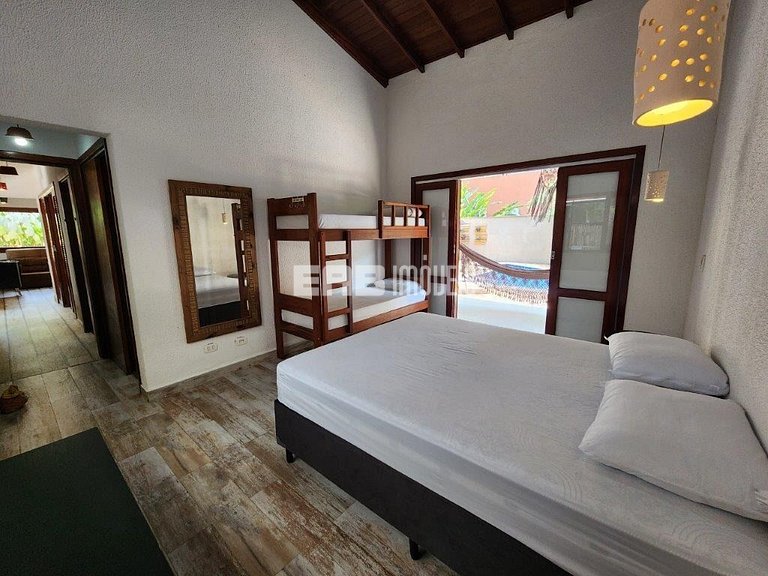 Casa para 12 pessoas em Itamambuca