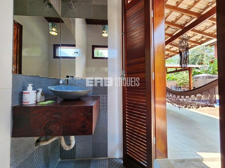 Casa para 12 pessoas em Itamambuca