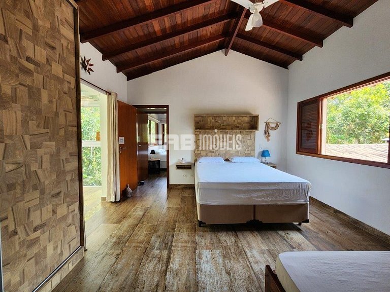 Casa para 12 pessoas em Itamambuca