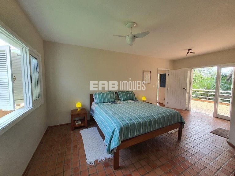 Casa com piscina aquecida, para temporada na Praia de Itamam