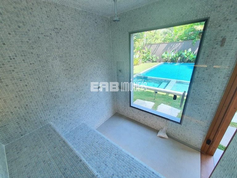 Casa de alto padrão com piscina, jacuzzi aquecida, sauna e c