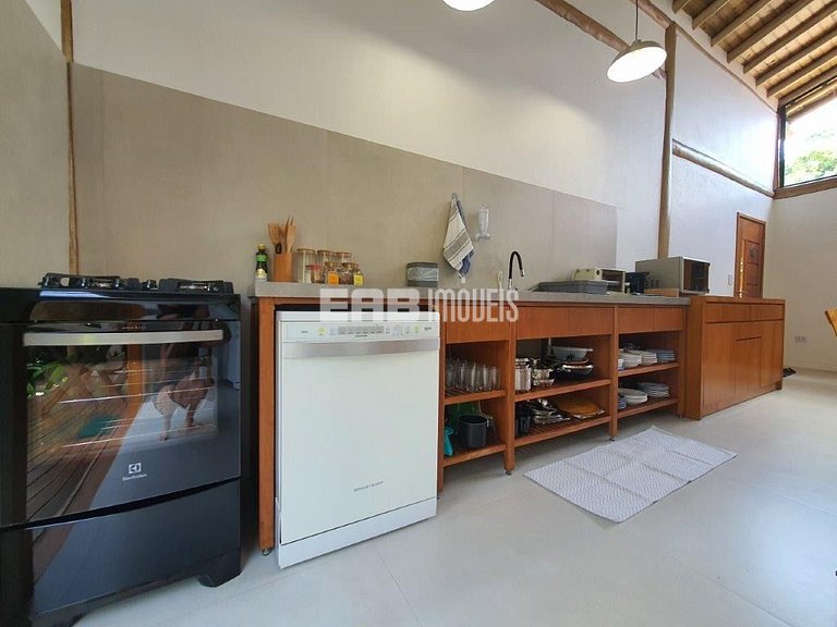 Casa para 4 pessoas com piscina em Itamambuca