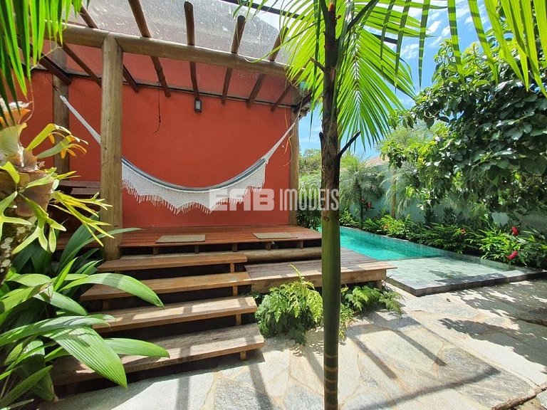 Casa para 4 pessoas com piscina em Itamambuca