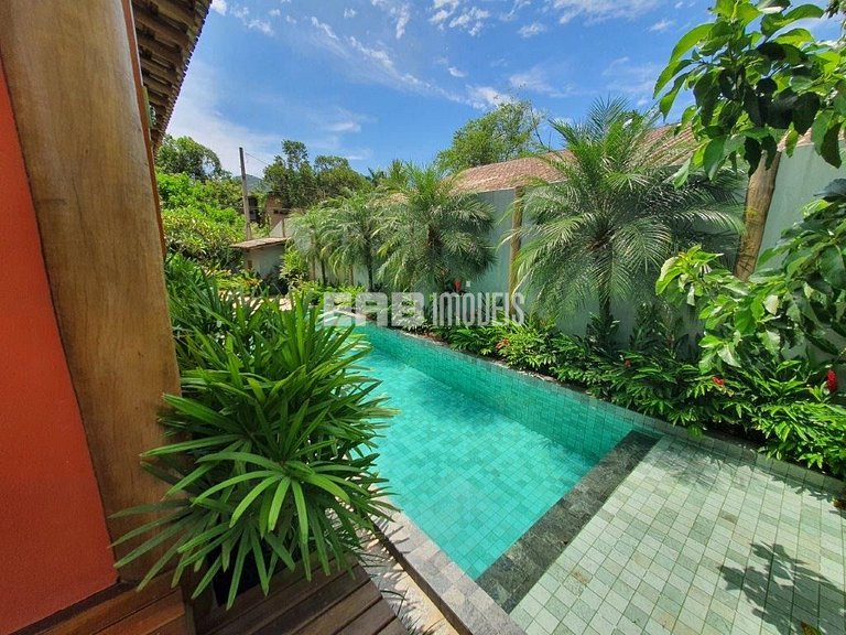 Casa para 4 pessoas com piscina em Itamambuca