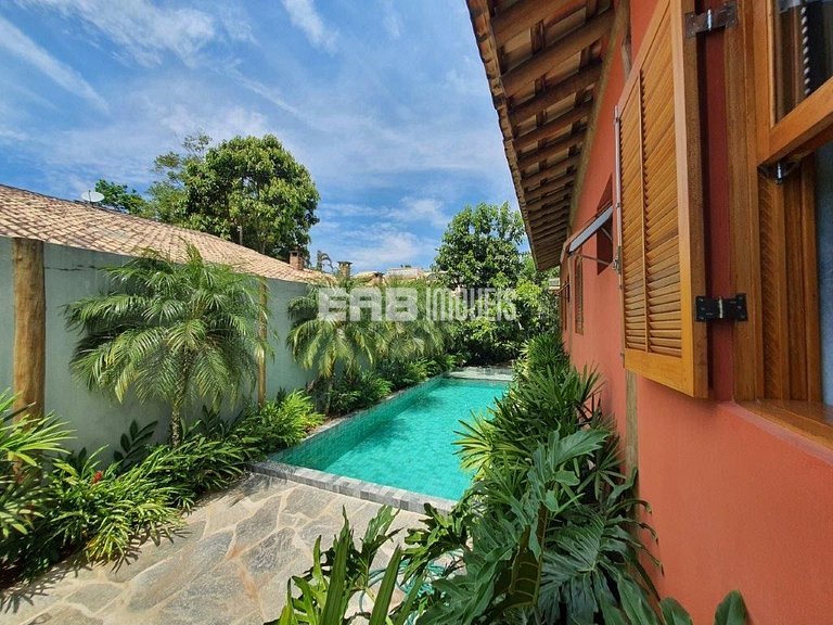 Casa para 4 pessoas com piscina em Itamambuca