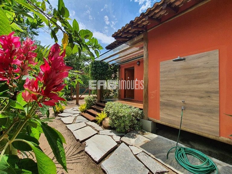 Casa para 4 pessoas com piscina em Itamambuca