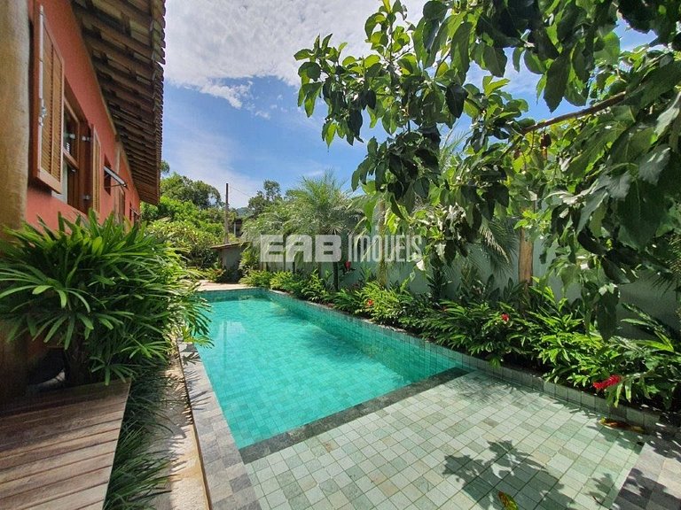 Casa para 4 pessoas com piscina em Itamambuca