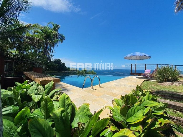 Casa de tirar o fôlego na praia do Félix, Ubatuba