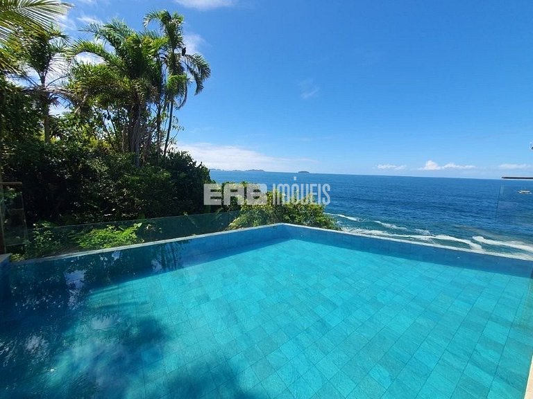 Casa de tirar o fôlego na praia do Félix, Ubatuba