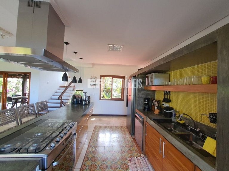 Casa de tirar o fôlego na praia do Félix, Ubatuba