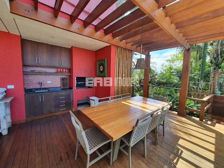 Casa de tirar o fôlego na praia do Félix, Ubatuba