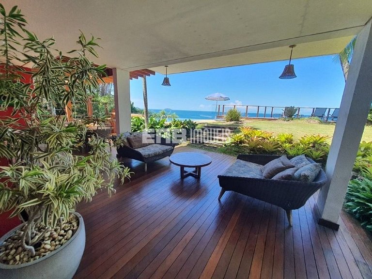 Casa de tirar o fôlego na praia do Félix, Ubatuba