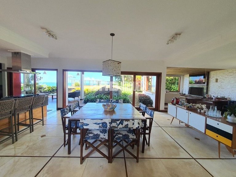 Casa de tirar o fôlego na praia do Félix, Ubatuba