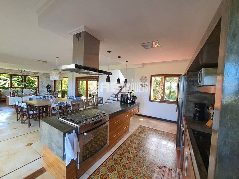 Casa de tirar o fôlego na praia do Félix, Ubatuba