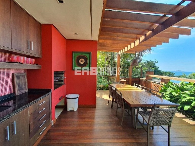 Casa de tirar o fôlego na praia do Félix, Ubatuba