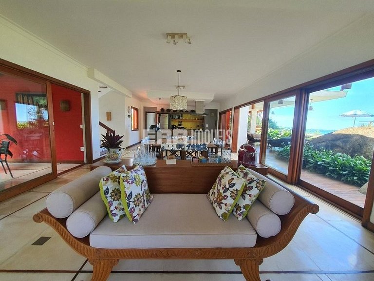 Casa de tirar o fôlego na praia do Félix, Ubatuba