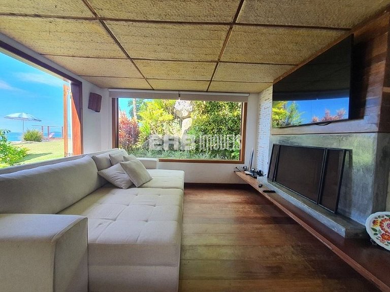 Casa de tirar o fôlego na praia do Félix, Ubatuba