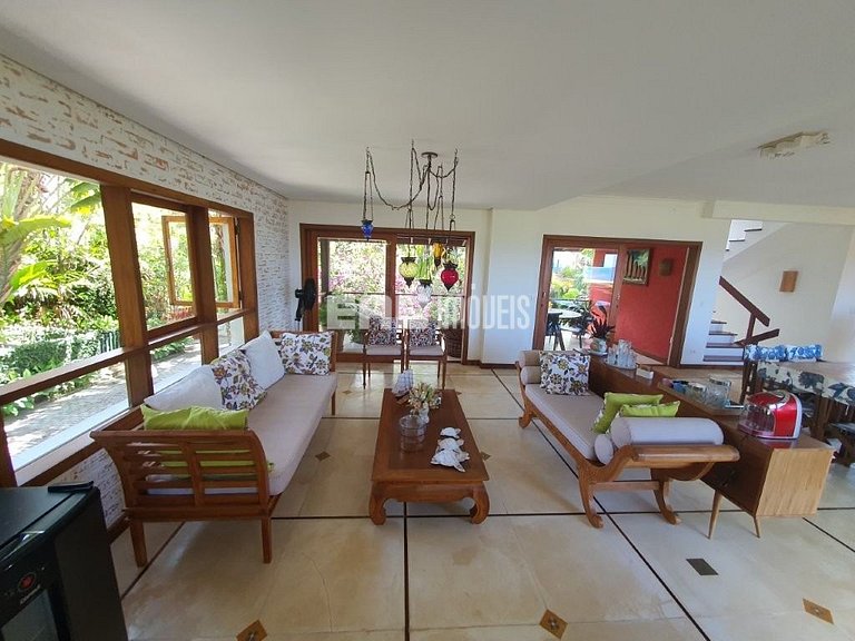 Casa de tirar o fôlego na praia do Félix, Ubatuba