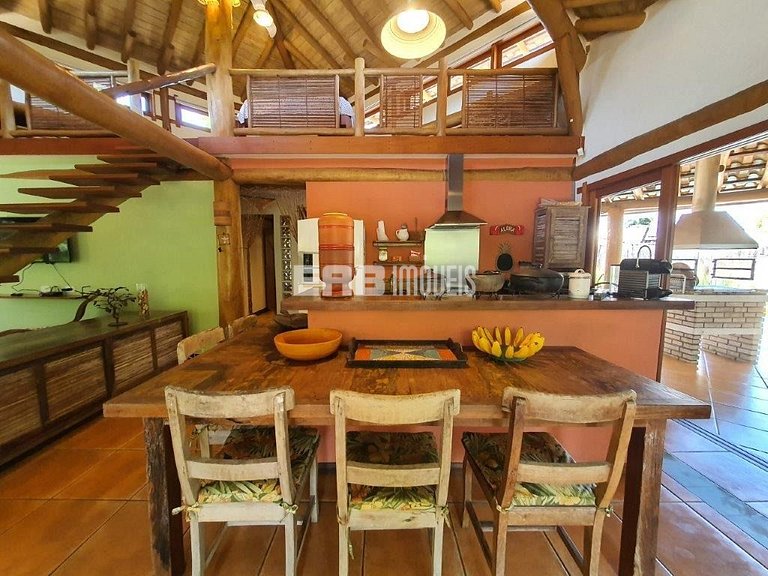 Casa charmosa e aconhegante a 150m da praia de Itamambuca