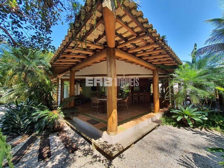 Casa charmosa e aconhegante a 150m da praia de Itamambuca