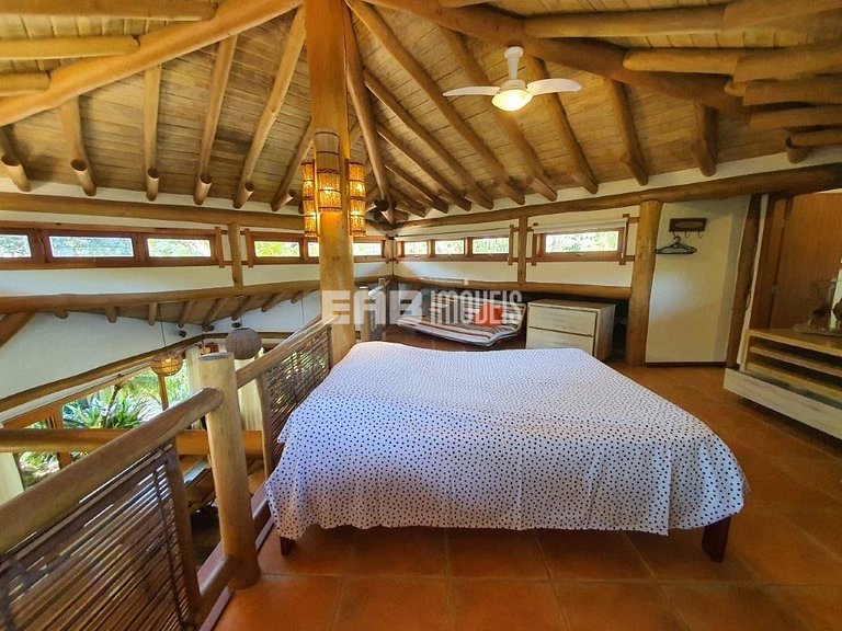 Casa charmosa e aconhegante a 150m da praia de Itamambuca