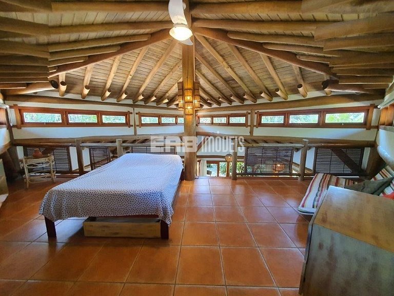 Casa charmosa e aconhegante a 150m da praia de Itamambuca