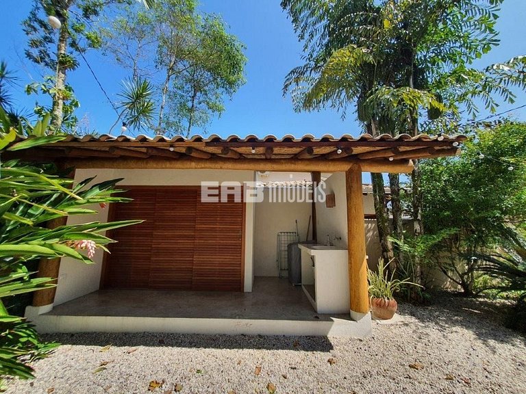 Casa charmosa e aconhegante a 150m da praia de Itamambuca