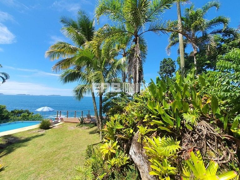 Casa de tirar o fôlego na praia do Félix, Ubatuba