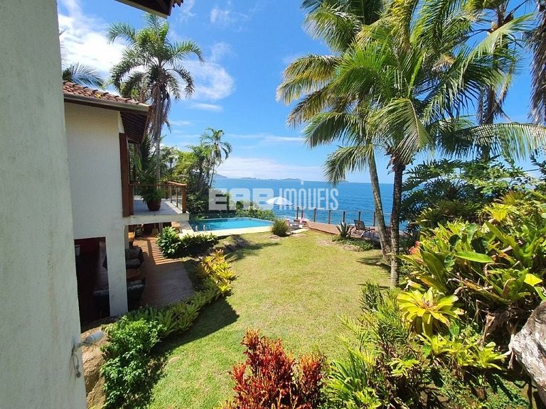 Casa de tirar o fôlego na praia do Félix, Ubatuba