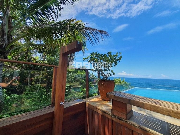 Casa de tirar o fôlego na praia do Félix, Ubatuba