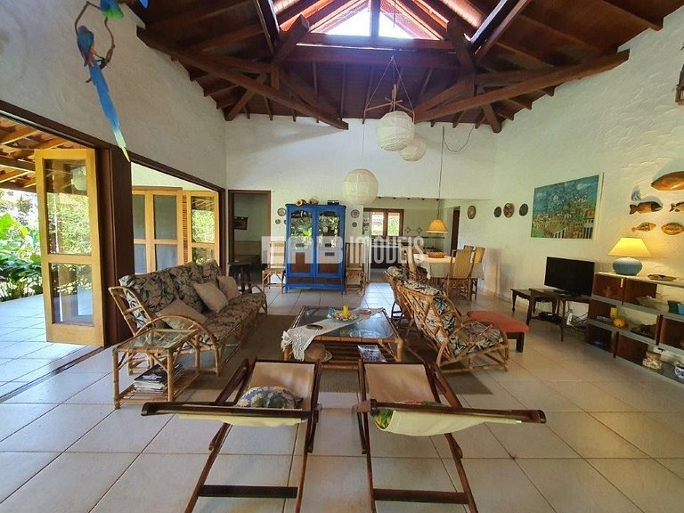 Agradável casa de praia, para temporada em Itamambuca