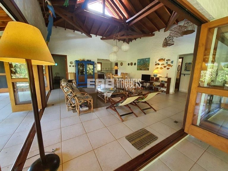 Agradável casa de praia, para temporada em Itamambuca