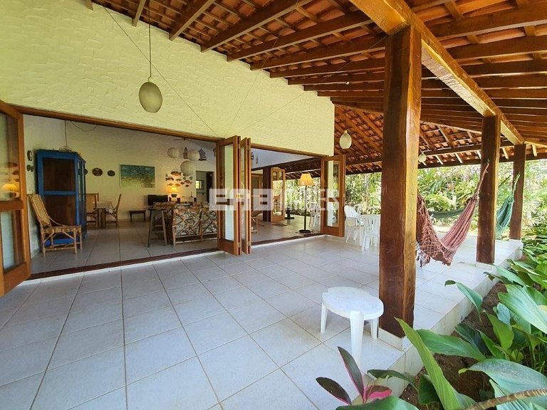 Agradável casa de praia, para temporada em Itamambuca