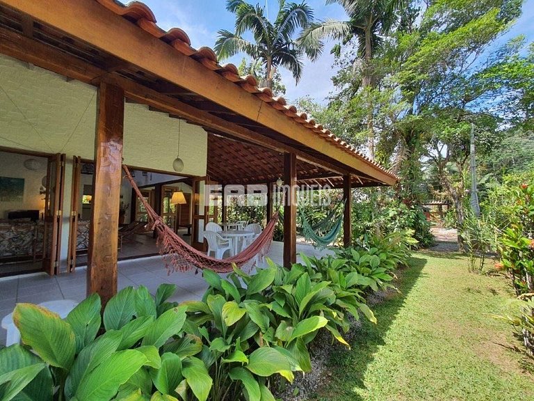 Agradável casa de praia, para temporada em Itamambuca