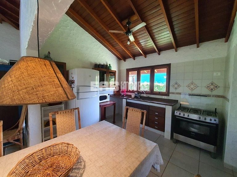 Agradável casa de praia, para temporada em Itamambuca